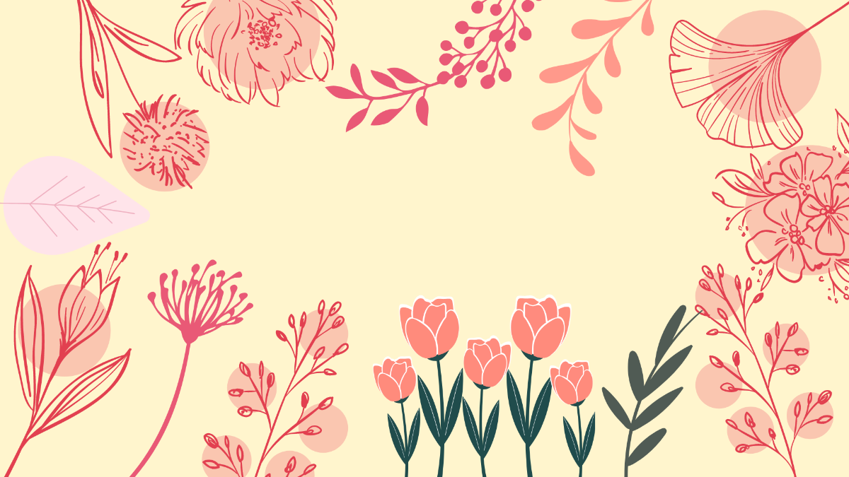 Spring Banner Background Template