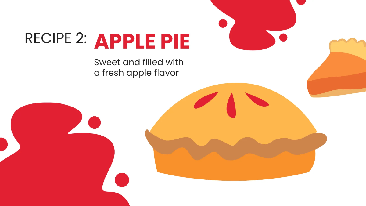 Free Christmas Recipe Presentation Template to Edit Online