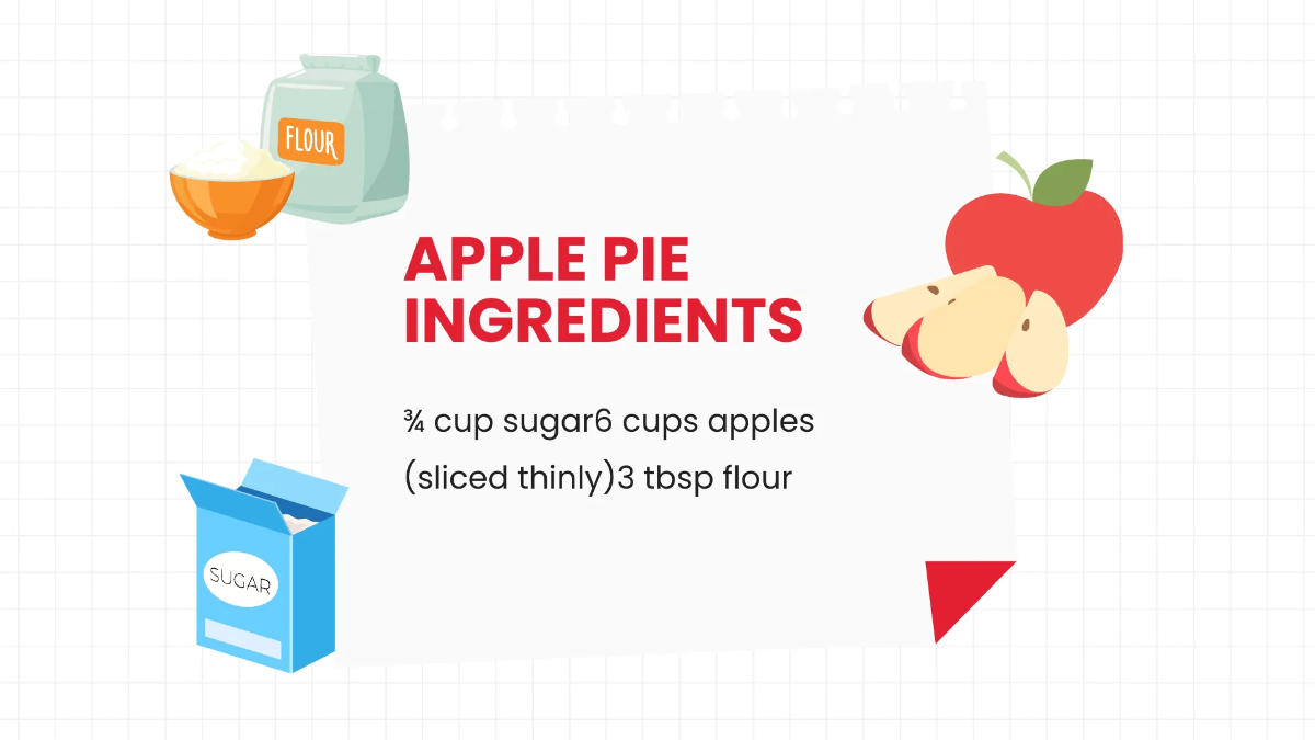 Free Christmas Recipe Presentation Template to Edit Online