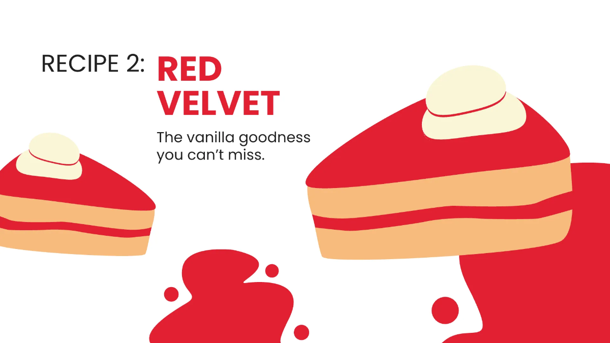 Free Christmas Recipe Presentation Template to Edit Online