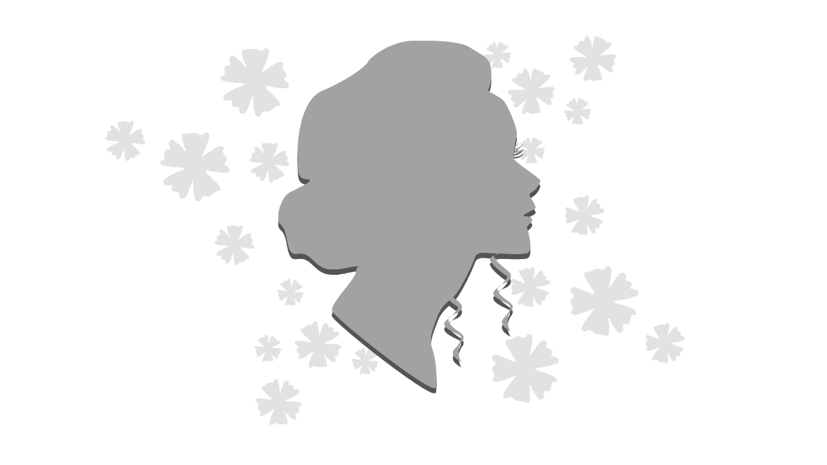 International Women's Day Drawing Background Template