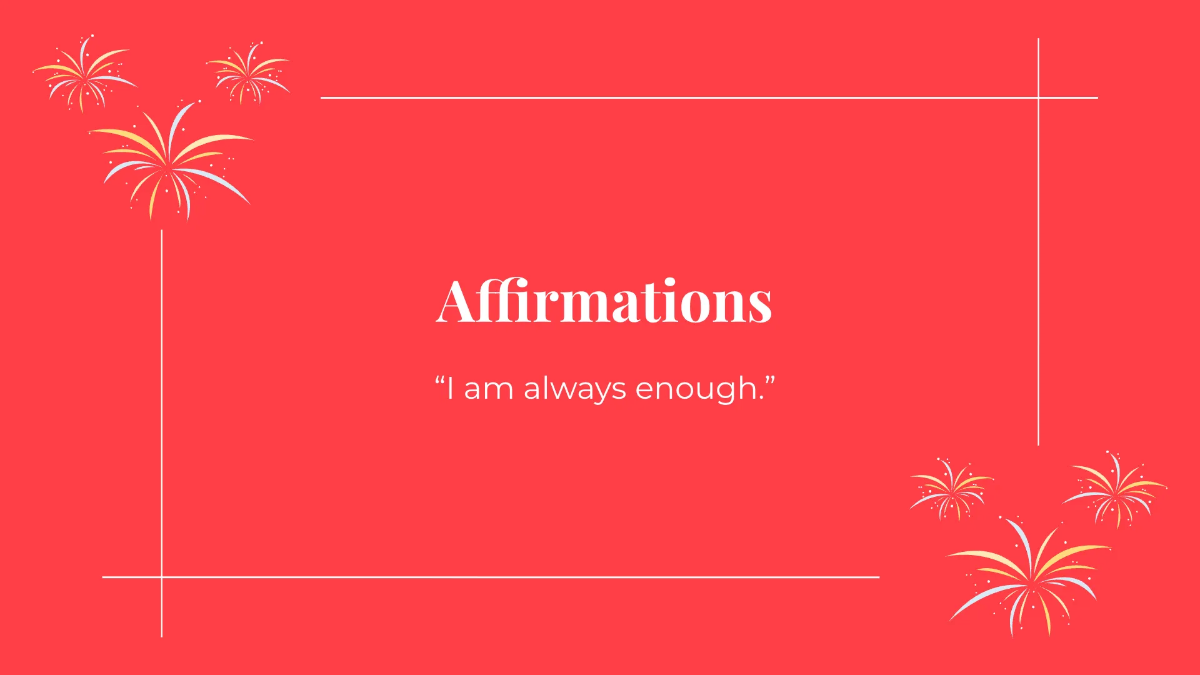 Free New Year Resolution Planner Presentation Template to Edit Online