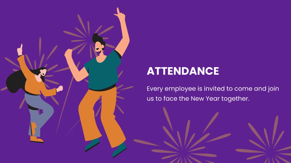 Free New Year's Eve Party Presentation Template to Edit Online