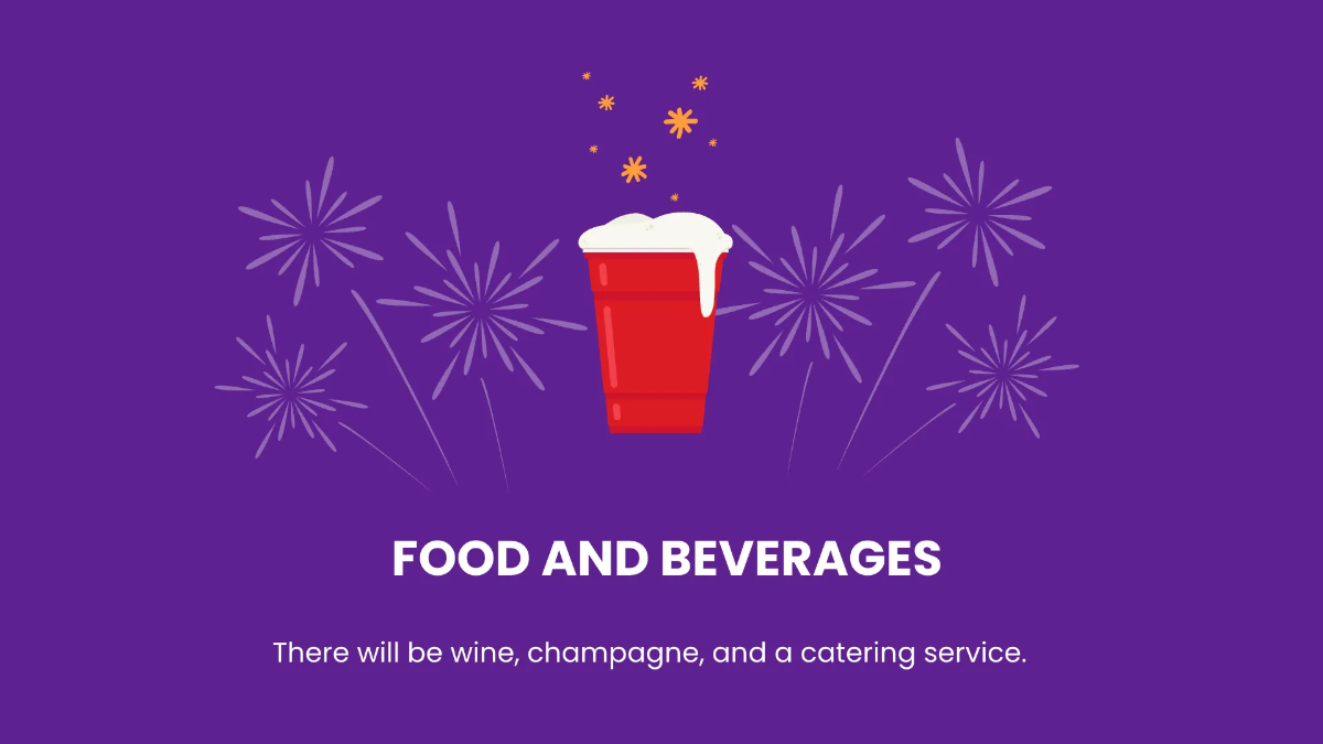 Free New Year's Eve Party Presentation Template to Edit Online