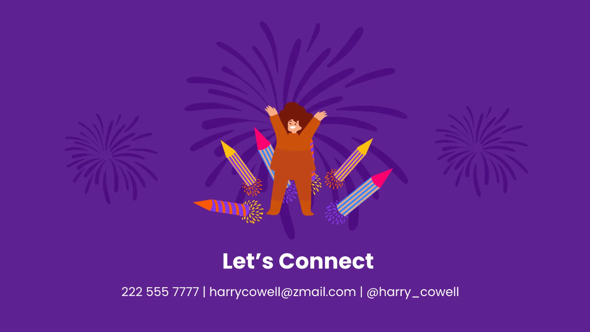 Free New Year's Eve Party Presentation Template to Edit Online