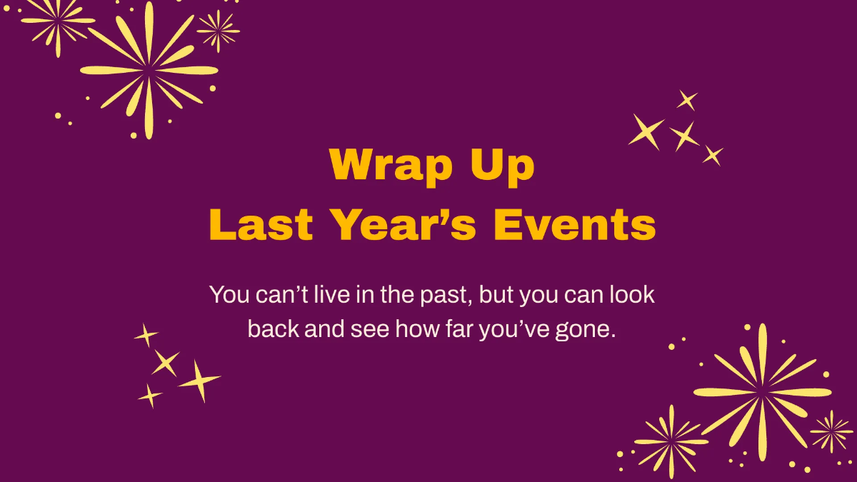 Free Happy New Year's Day Presentation Template to Edit Online