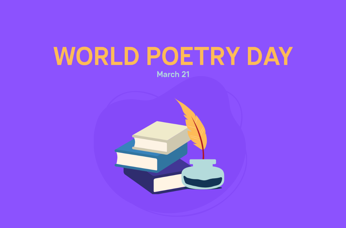 World Poetry Day Banner Template