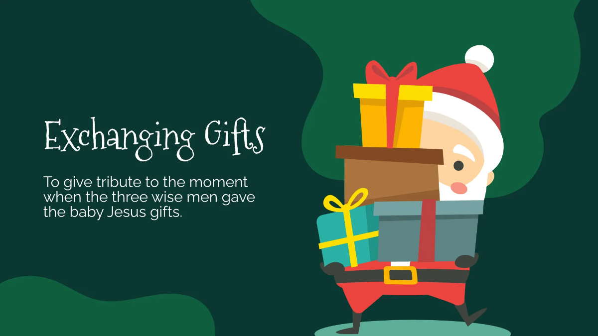 Free Merry Christmas Presentation Template to Edit Online