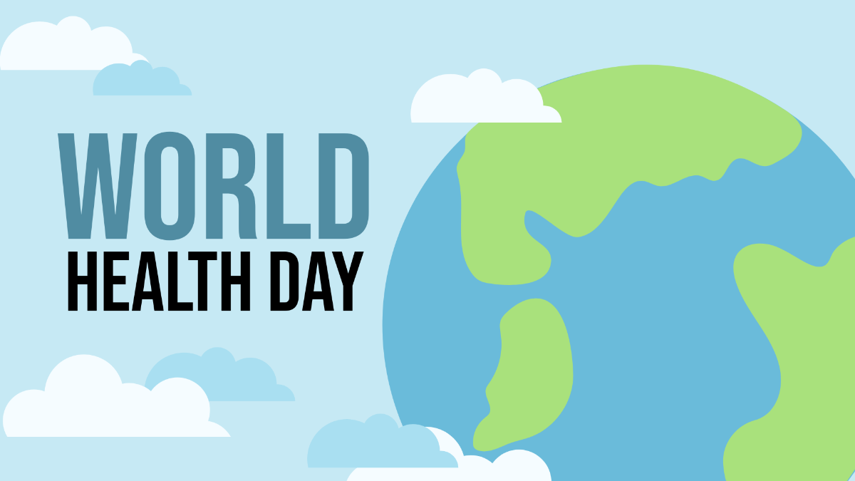 World Health Day Background Template