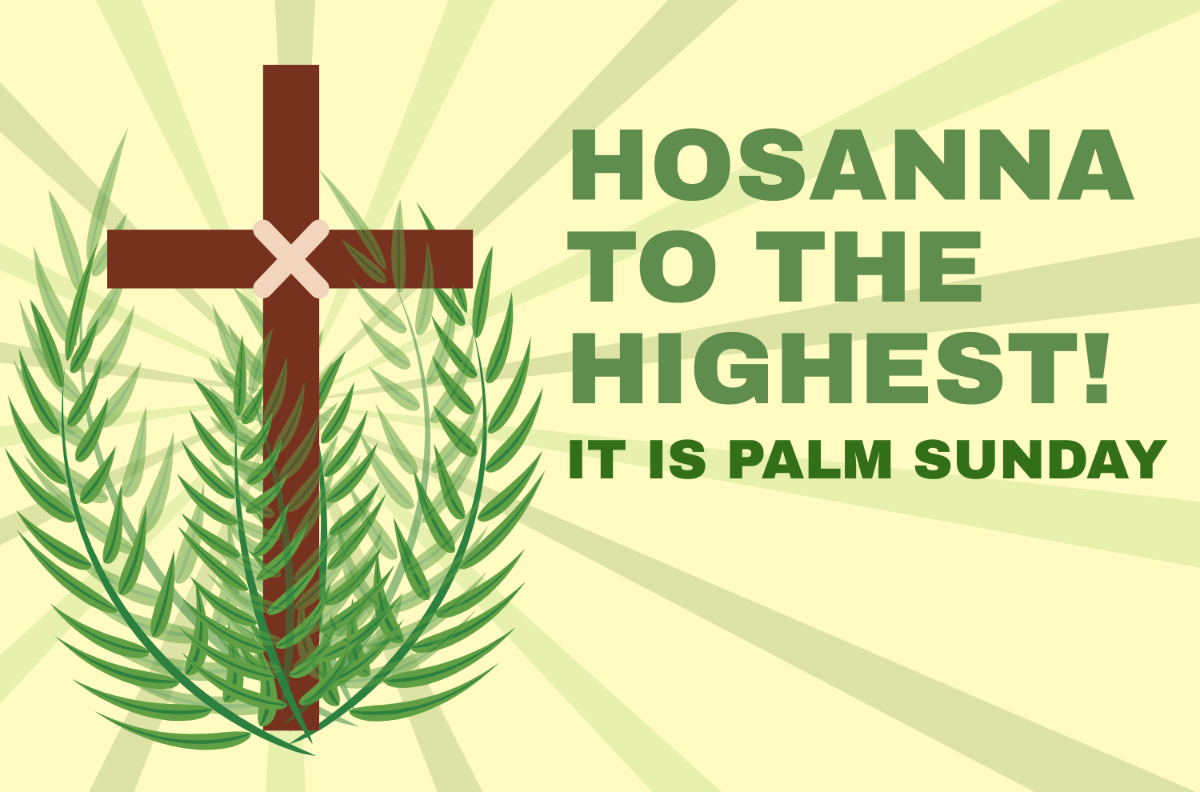 Palm Sunday Banner Template