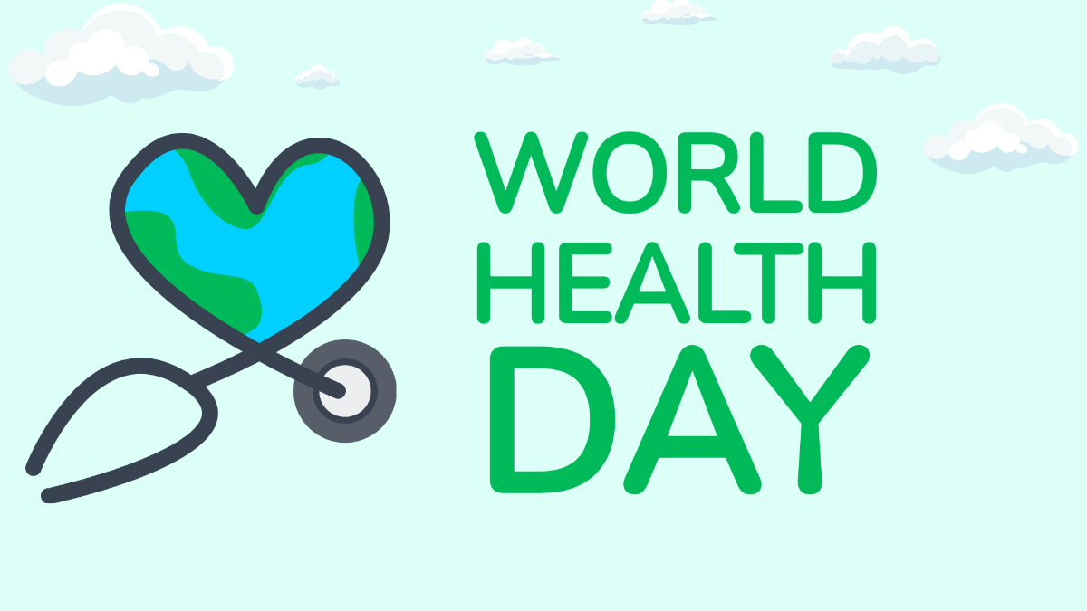 World Health Day Image Background Template