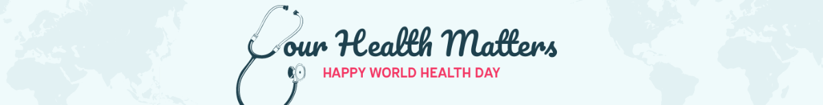 World Health Day Website Banner Template