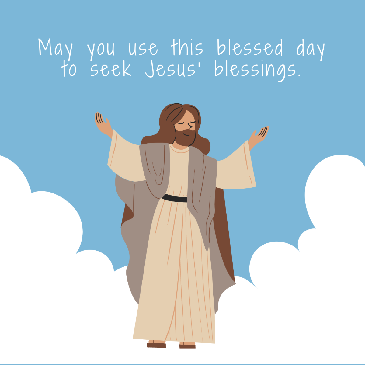 Ascension Day Quote Vector