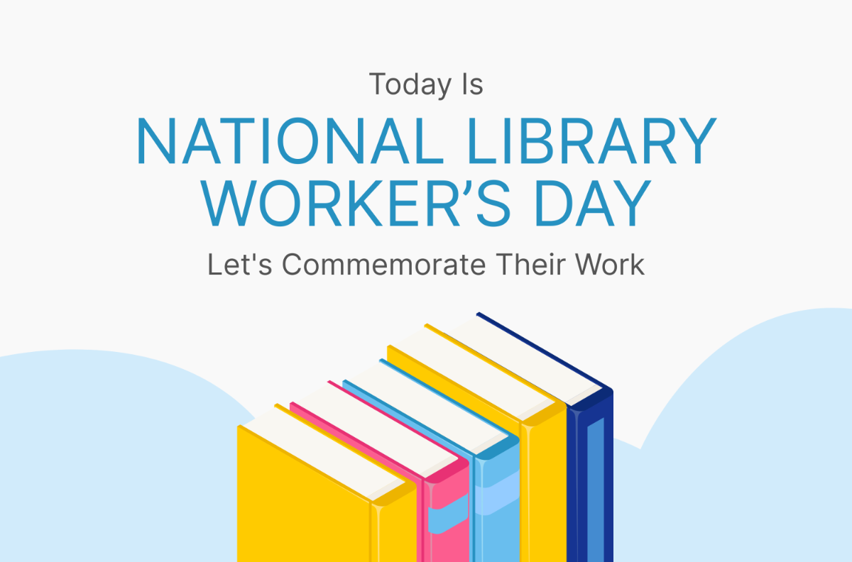 National Library Workers Day Banner Template