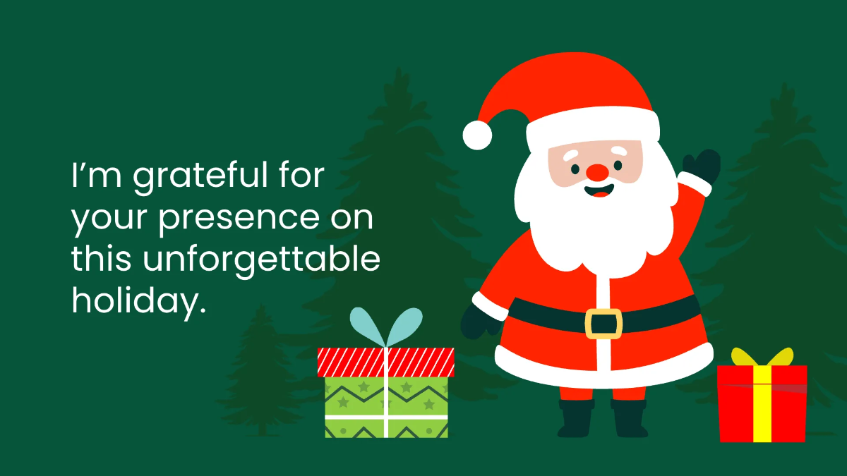 Free Christmas Cards Collection Presentation Template to Edit Online
