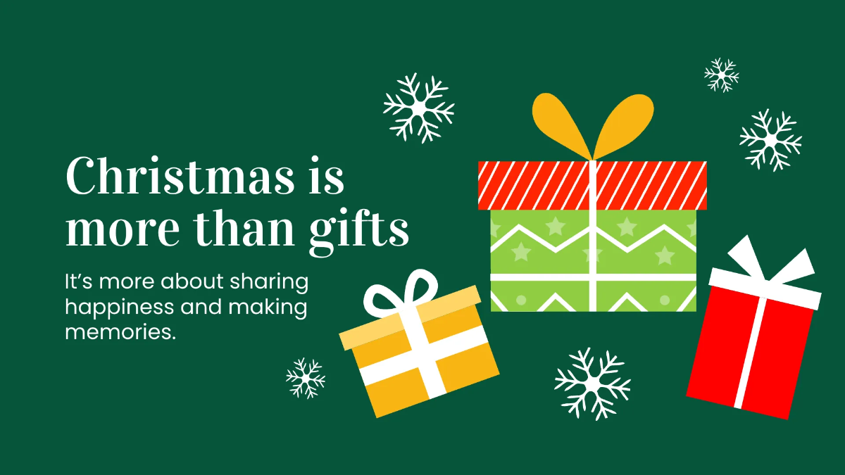 Free Christmas Cards Collection Presentation Template to Edit Online