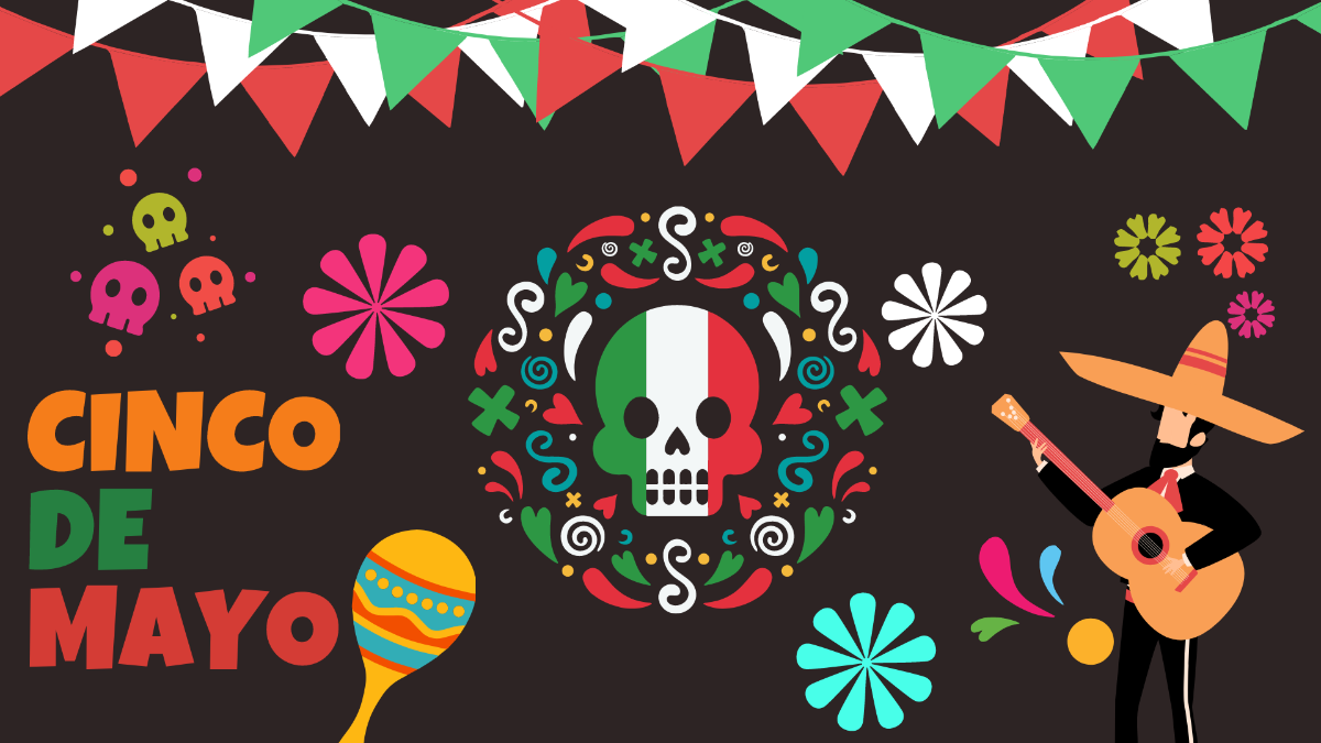 Cinco de Mayo Day Background Template