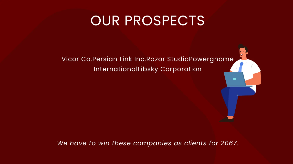 Free New Year Prospect Business Plan Presentation Template to Edit Online