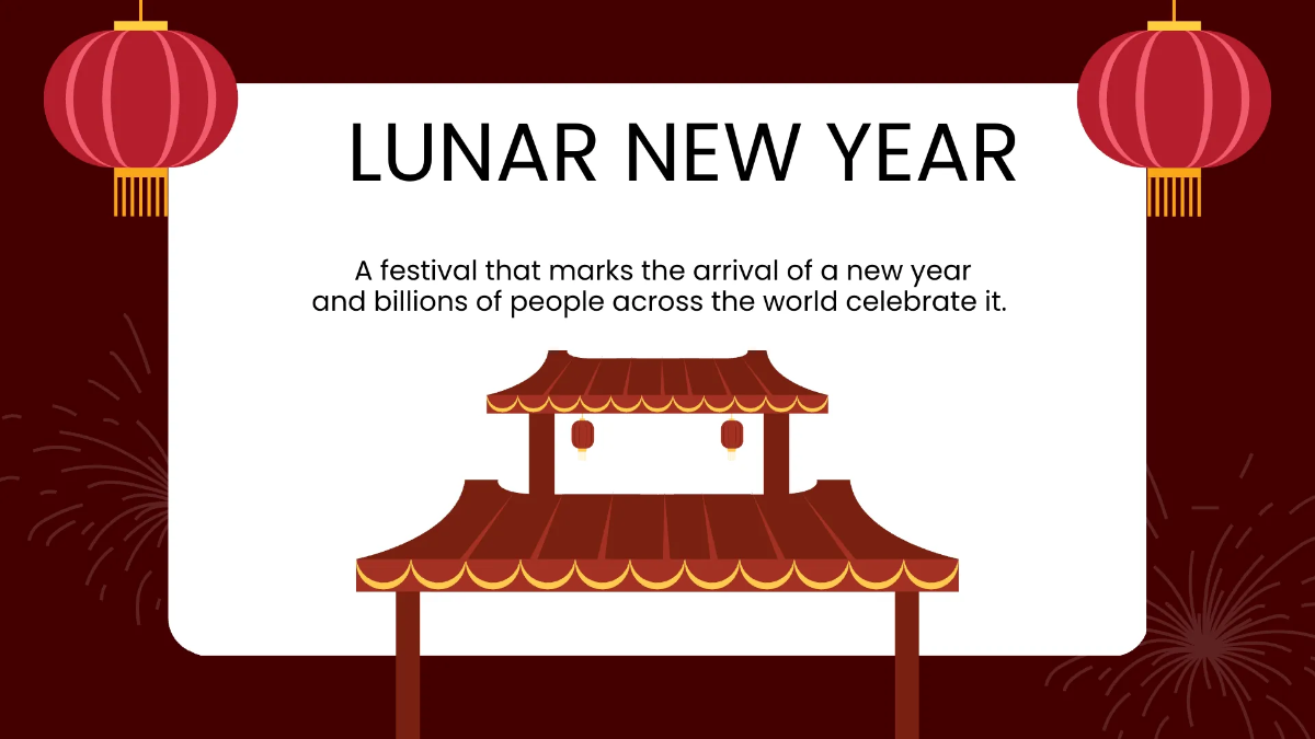 Free Lunar New Year Presentation Template to Edit Online