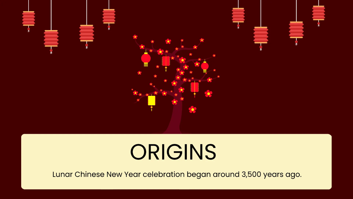 Free Lunar New Year Presentation Template to Edit Online