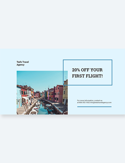 Free Summer Travel Linkedin Post Template to Edit Online