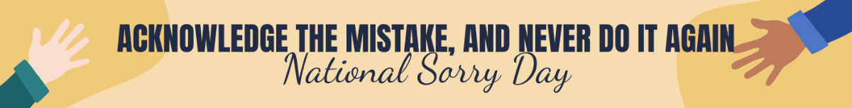 National Sorry Day Website Banner Template