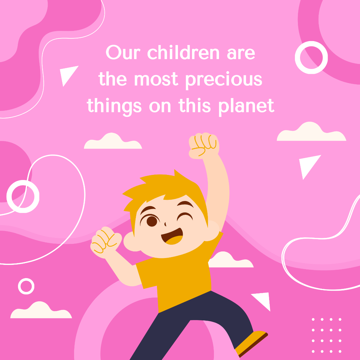 Free Children's Day FB Post Template
