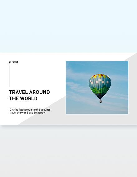 Free Travel Trends Facebook Post Template to Edit Online