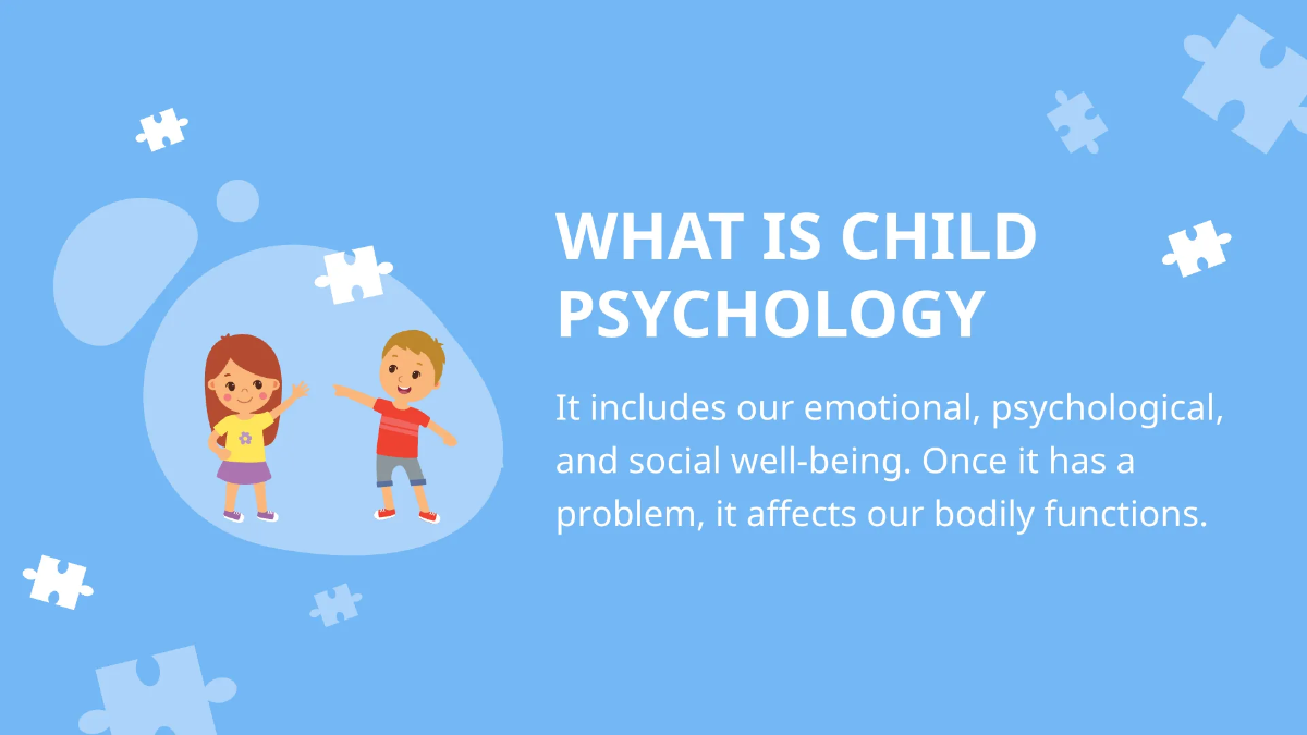Free Child Psychology Presentation Template to Edit Online