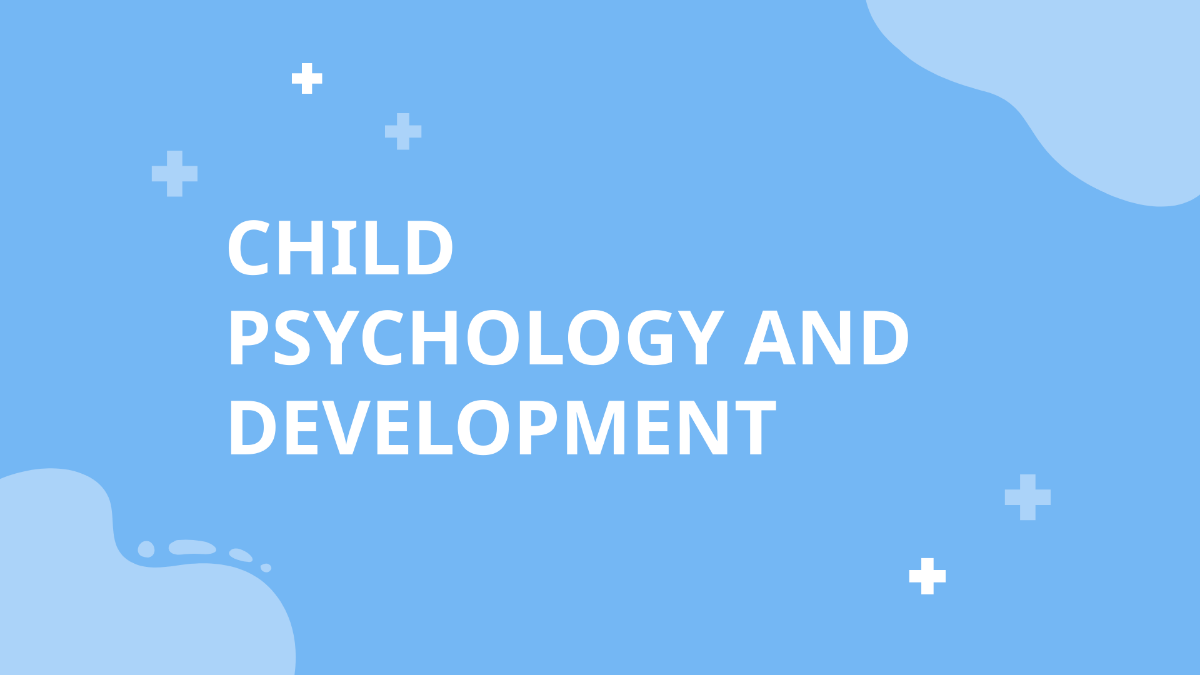 Child Psychology Presentation Template