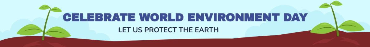 World Environment Day Website Banner Template