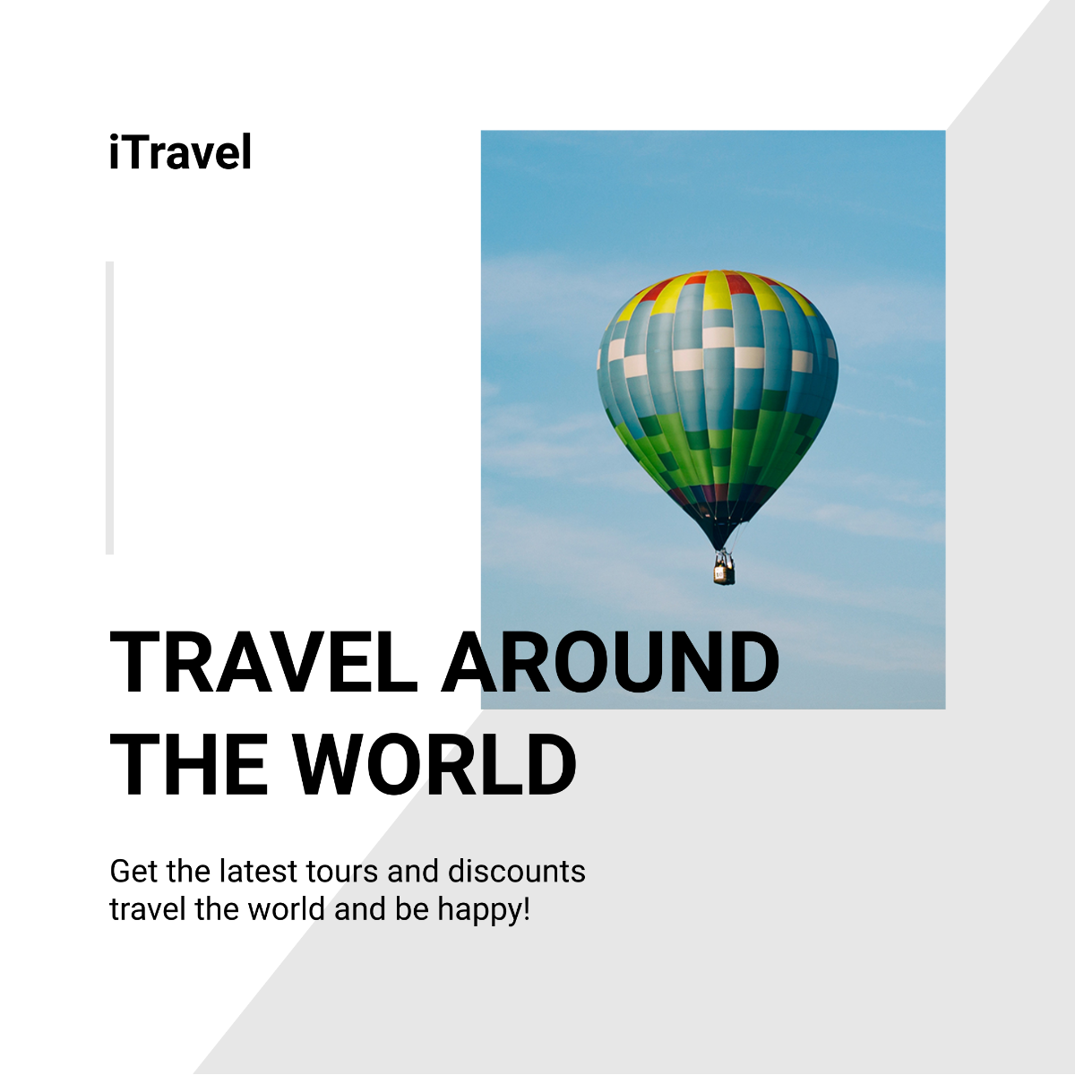 Free Travel Trends Instagram Post Template