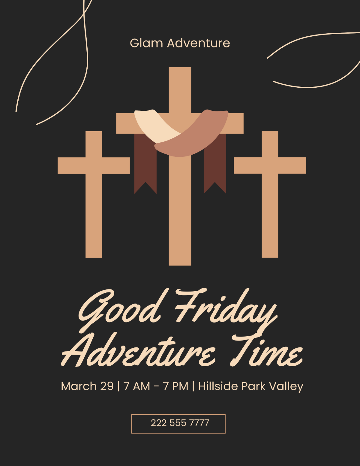 Free Good Friday Event Flyer Template