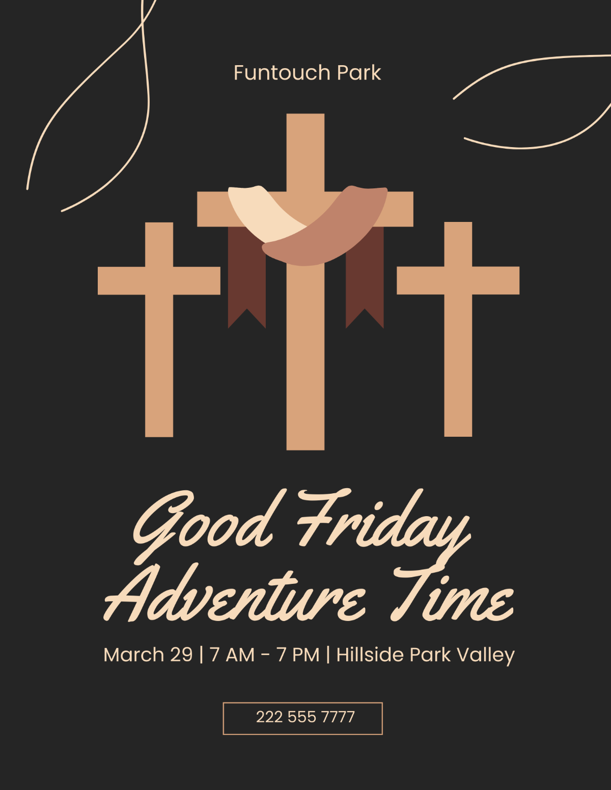 Good Friday Event Flyer Template - Edit Online & Download