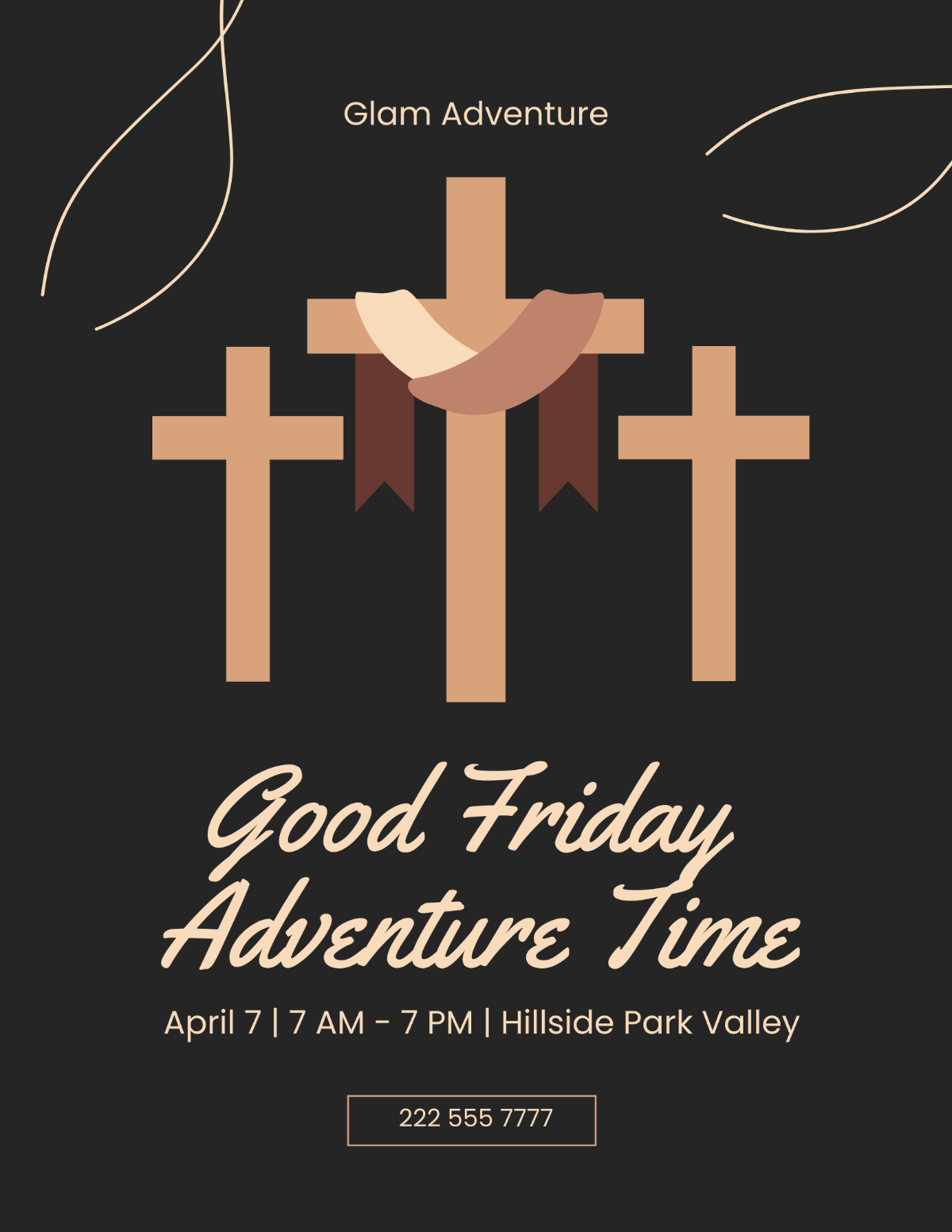 Good Friday Event Flyer Template