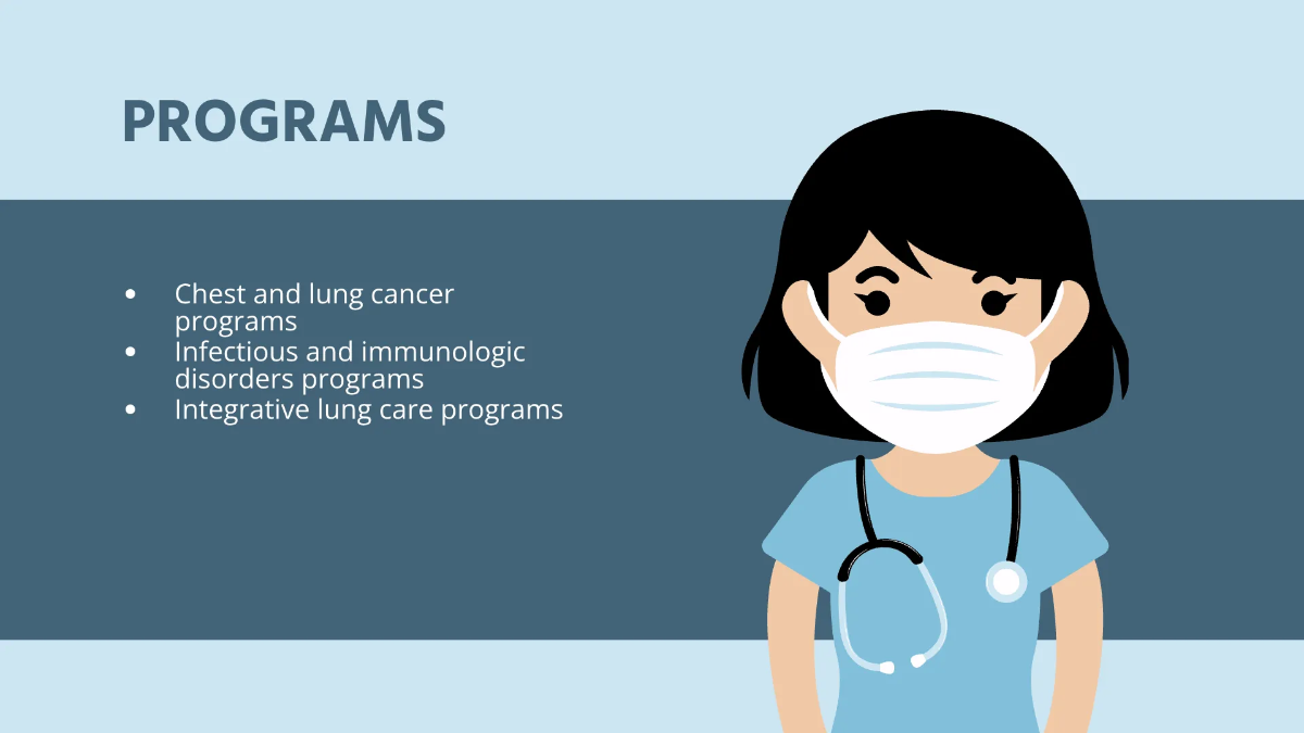 Free Medical And Hospital Presentation Template to Edit Online
