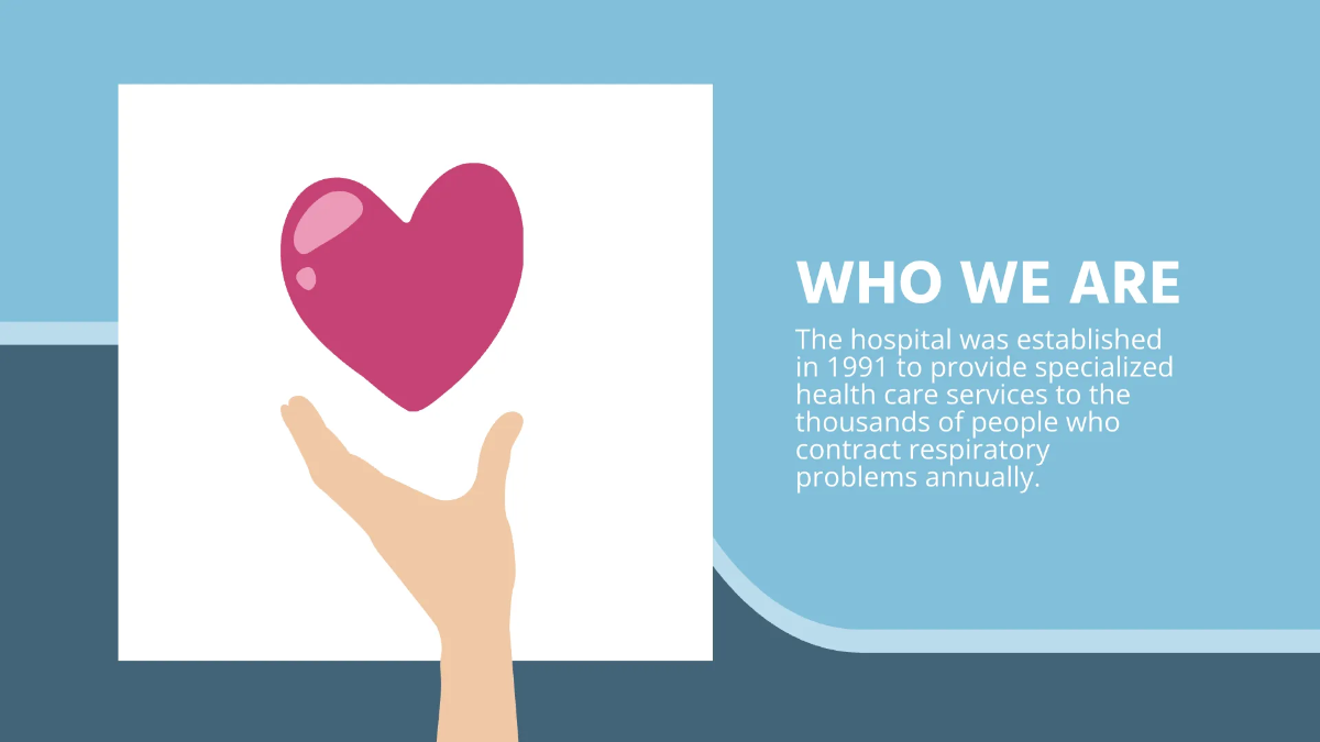 Free Medical And Hospital Presentation Template to Edit Online