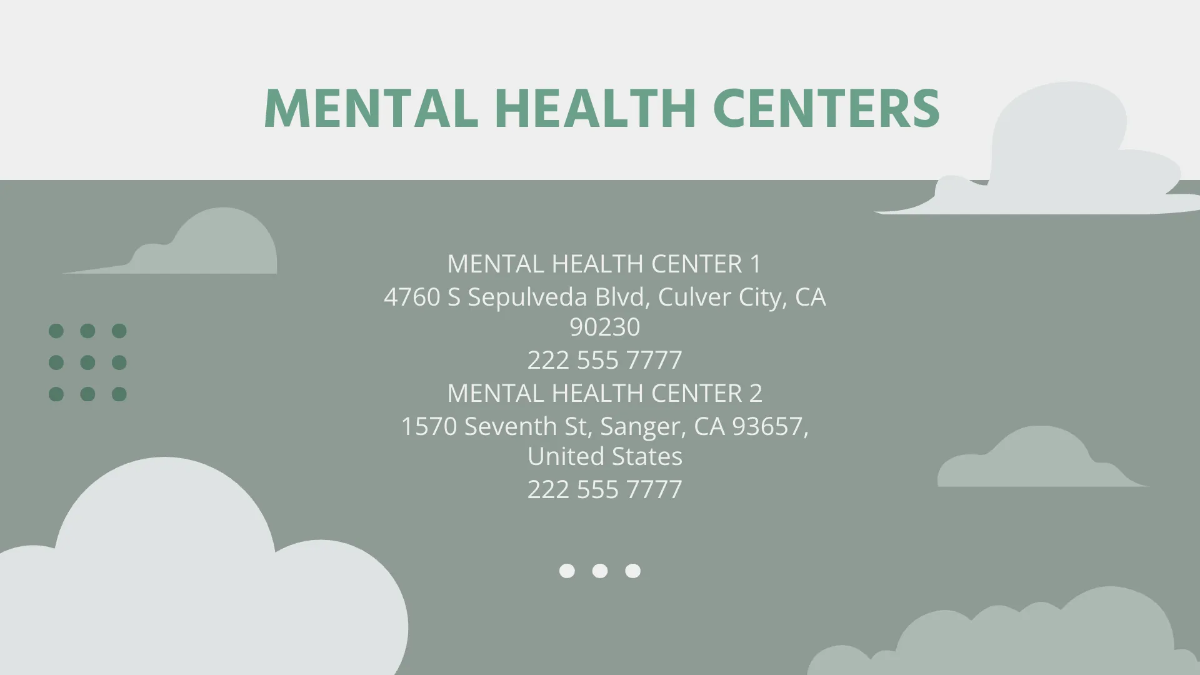 Free Mental Health Medical Presentation Template to Edit Online