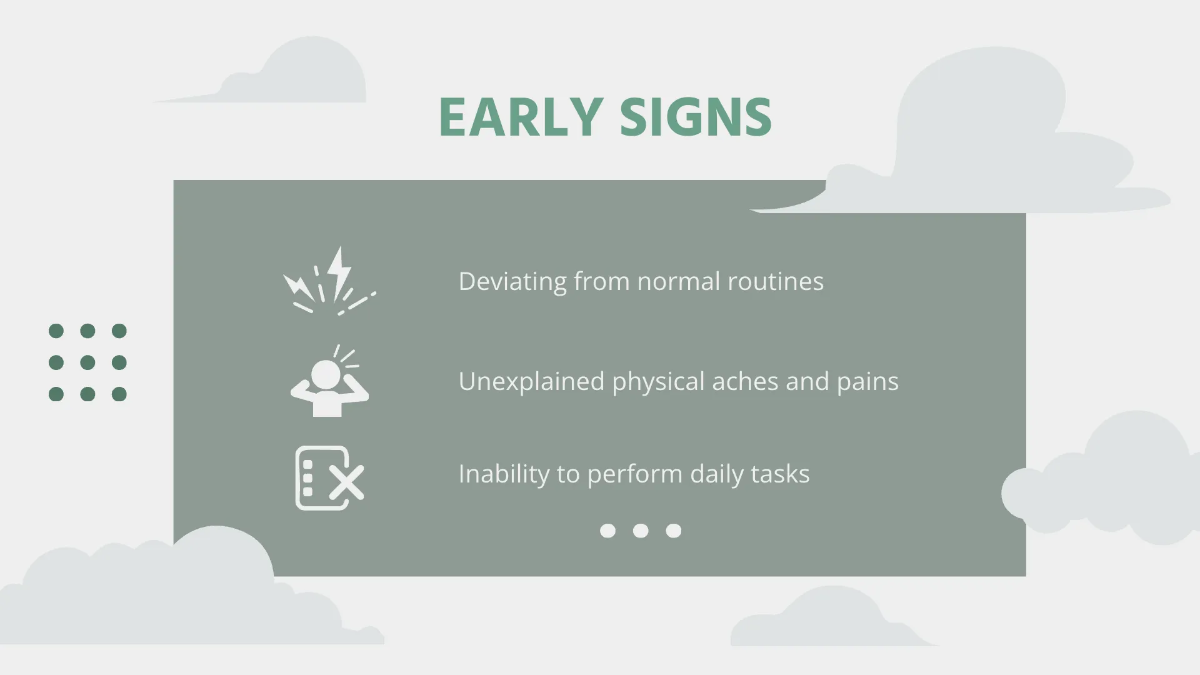 Free Mental Health Medical Presentation Template to Edit Online