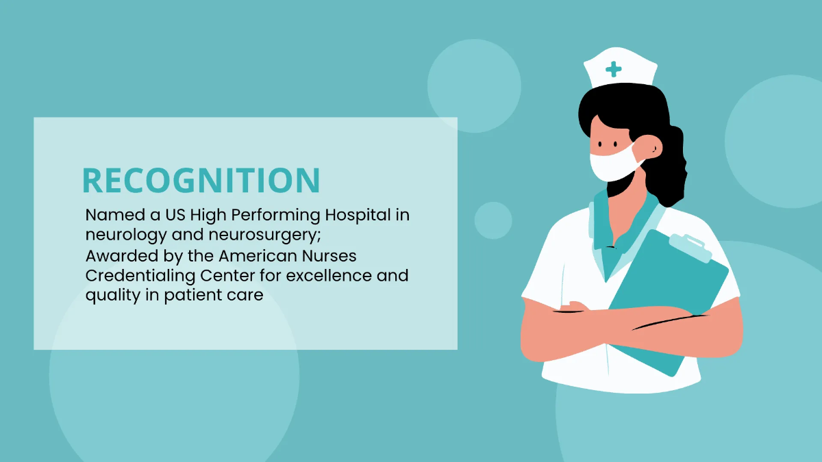 Free Medical Centre Presentation Template to Edit Online