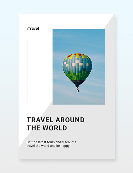 Free Travel Trends Pinterest Pin Template to Edit Online
