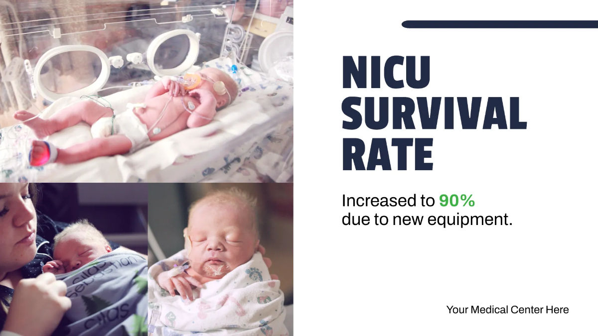 Free Medical Center Presentation Template to Edit Online