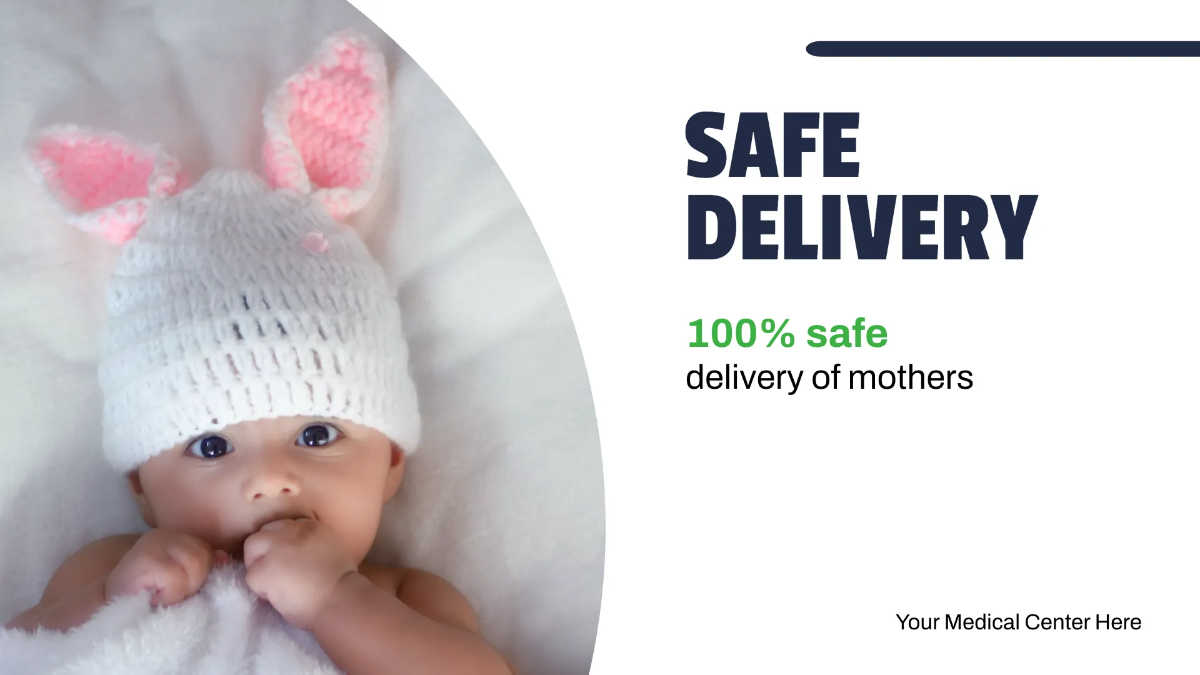 Free Medical Center Presentation Template to Edit Online