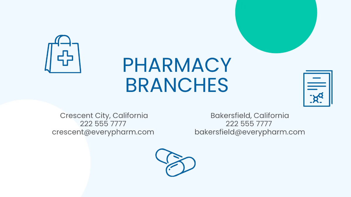 Free Pharmacy & Medical Presentation Template to Edit Online