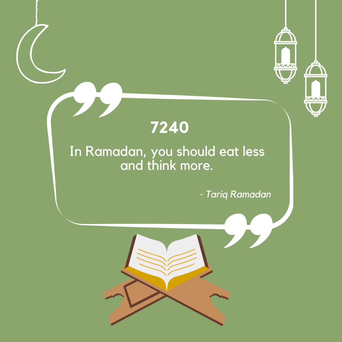 Ramadan Quote Vector