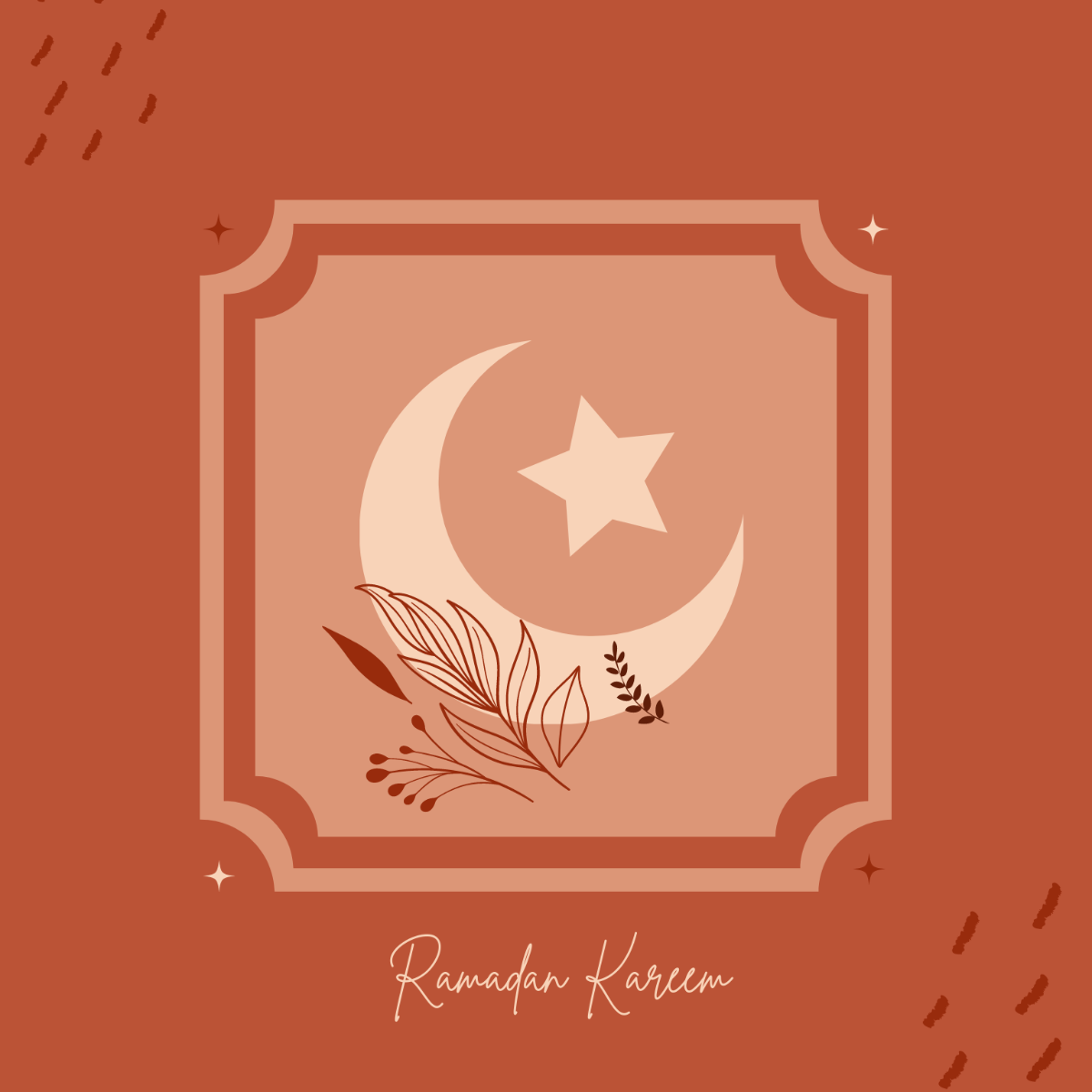 Ramadan Design Clipart Template