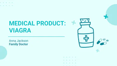 Free Medical Product Presentation Template to Edit Online