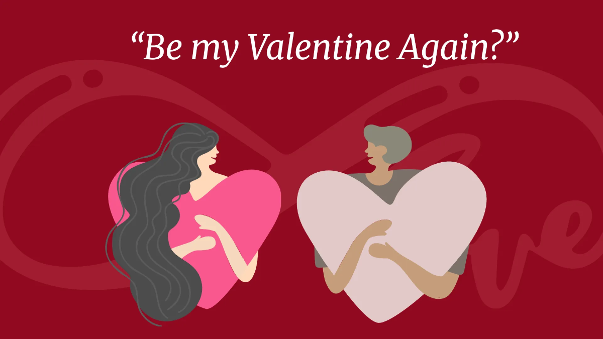 Free Valentine's Day Love Presentation Template to Edit Online