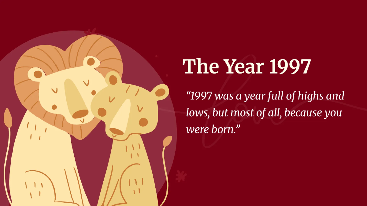 Free Valentine's Day Love Presentation Template to Edit Online