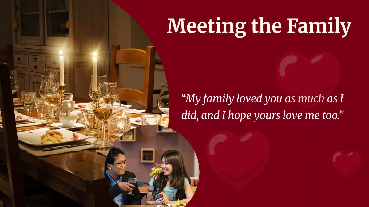 Free Valentine's Day Love Presentation Template to Edit Online